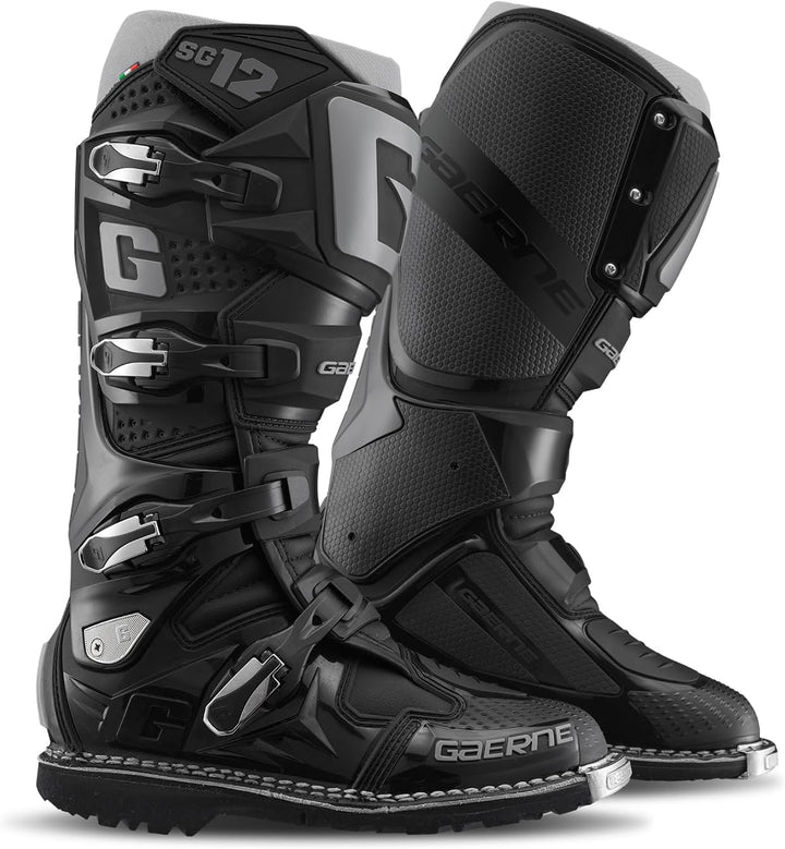 Gaerne SG-12 Enduro Motocross Stiefel, schwarz, 42