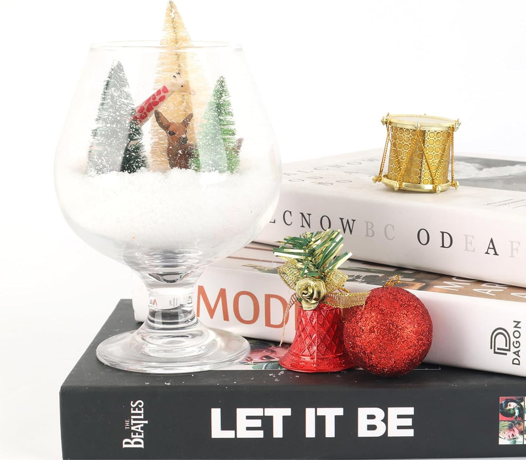 30 Stück Flaschenbürstenbäume, Miniatur-Weihnachtsbaum, Mini-Weihnachtsbaum, Weihnachtsdekorationen