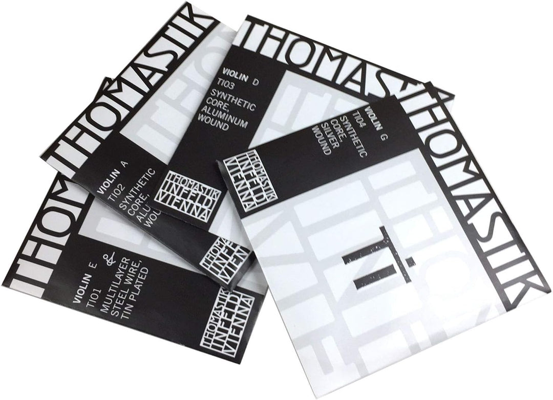 Thomastik-Infeld TI Saiten für Violine 4/4 Satz TI100 mit D3 Alu, Satz