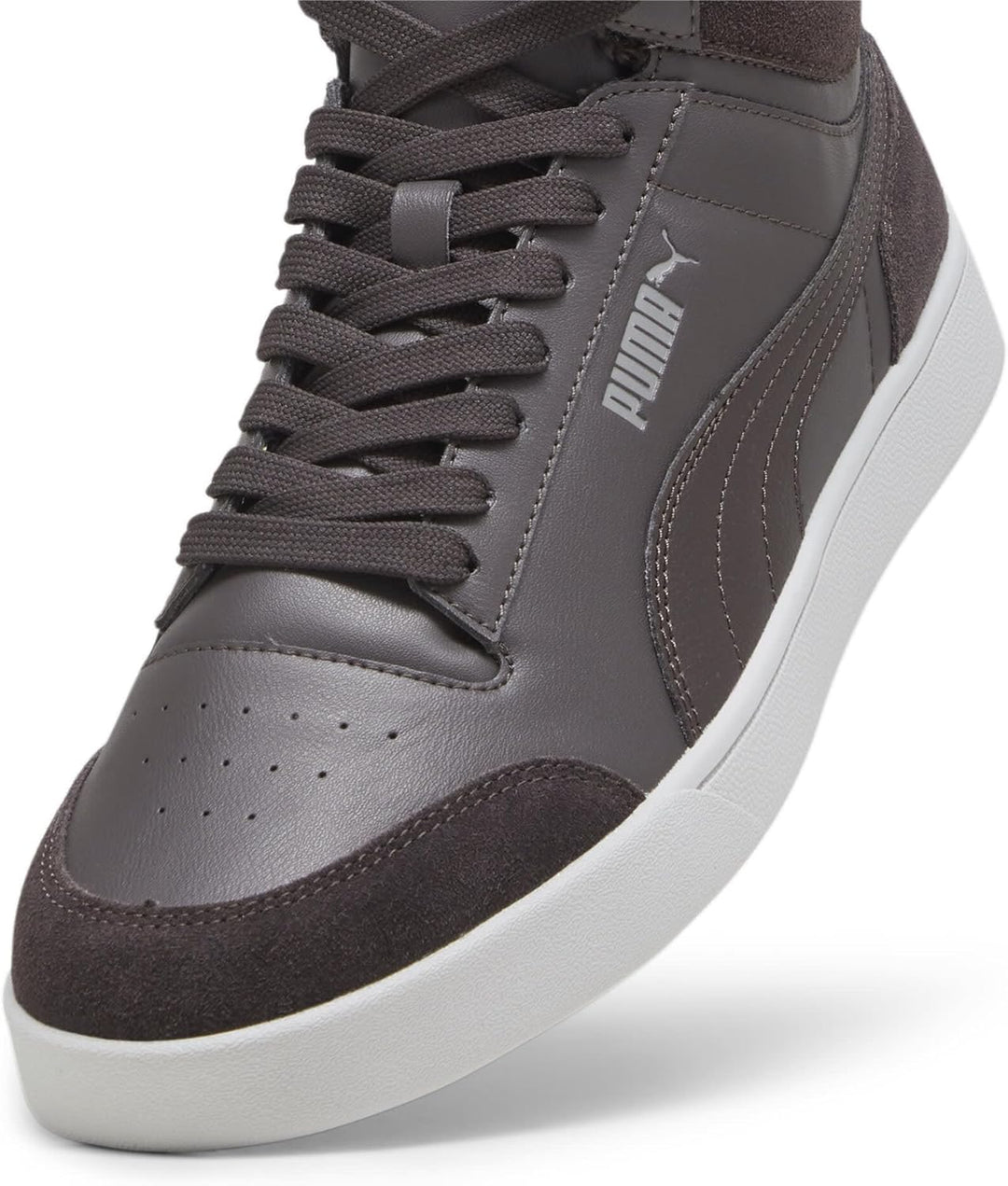 Puma Shuffle Mid Fur Unisex Sneaker 38.5 EU Grau Flat Dark Gray Cast Iron Cool Light Gray, 38.5 EU G