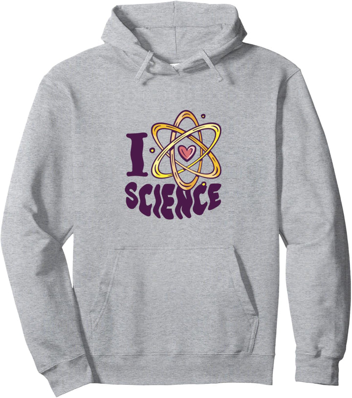 Ich Liebe Das Wissenschaftsatomsymbol Pullover Hoodie