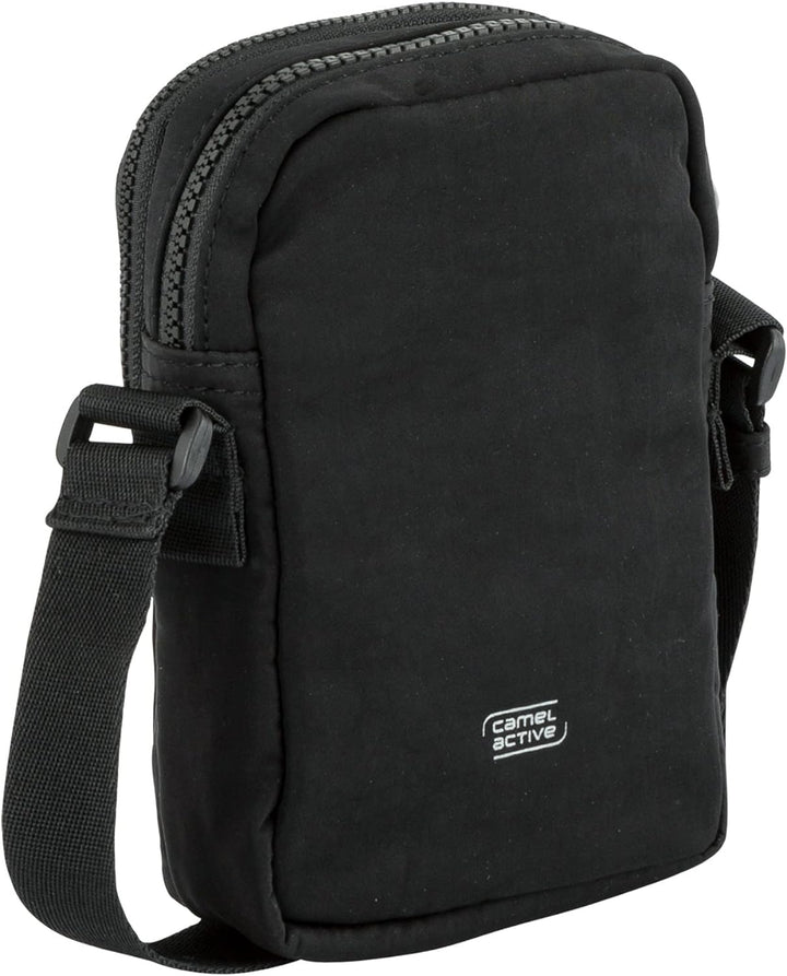 camel active bags Spirit Damen Umhängetasche Crossbody Bag Mini Schwarz Schwarz 12,0 x 5,0 x 17,0 (L