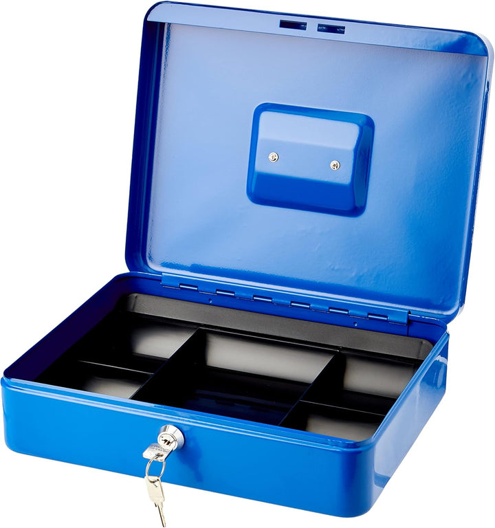 Burg-Wächter CB04BL Money 5030 Geldkassette, 30,5 cm, blau, 300 x 90 x 240mm 300 x 90 x 240mm Blau,