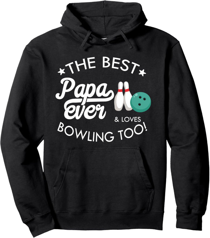 Bester Papa aller Zeiten, Bowling Lover Pullover Hoodie
