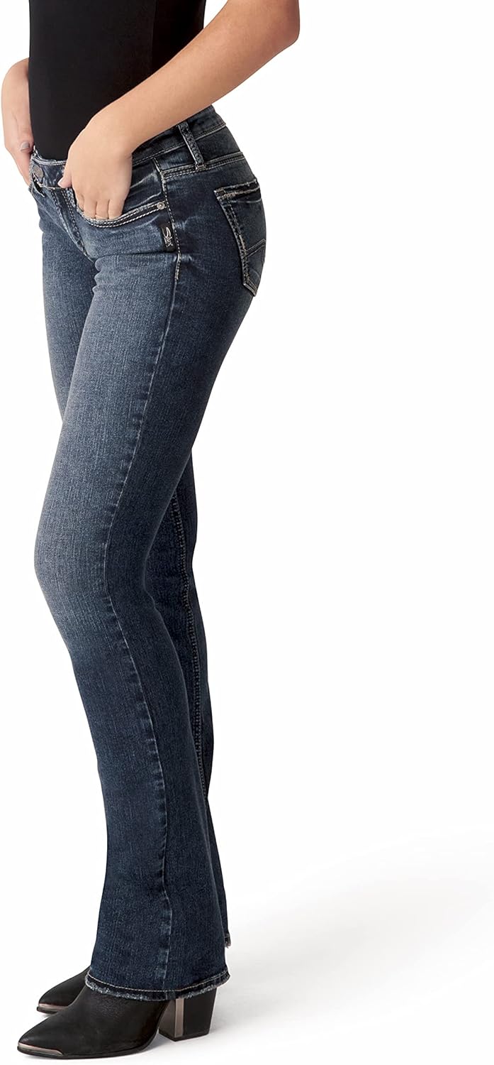 Silver Jeans Co. Damen Jeans Tuesday 36W / 33L Indigo, 36W / 33L Indigo