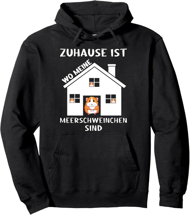 Geschenk Zuhause Ist Wo Meine Meerschweinchen Sind Pullover Hoodie