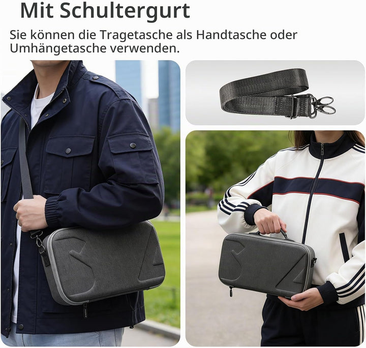 ZJRXM Tasche für DJI Neo 2 Zubehör und RC 2 Controller, Tragbar Schutztasche für DJI Neo 2 Drohne,RC
