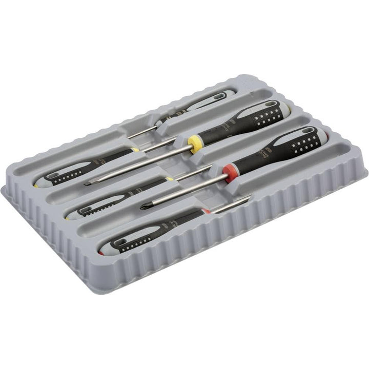 Bahco Ergo Werkstatt Schraubendreher-Set 6teilig Schlitz, Kreuzschlitz Phillips 1 Multi-colour, 1 Mu