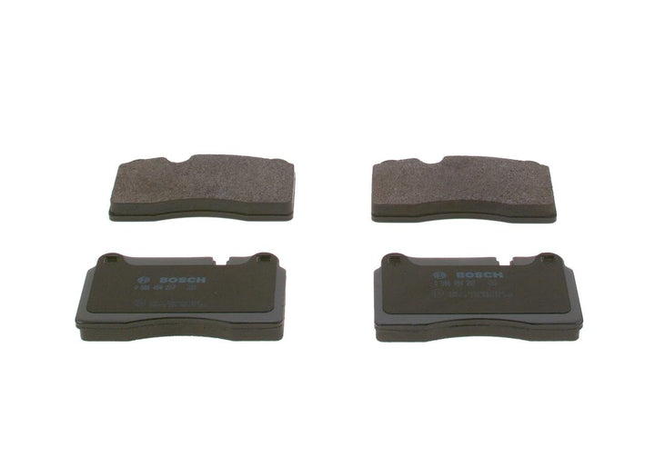 Bosch BP1143 Bremsbeläge - Vorderachse - ECE-R90 Zertifizierung - vier Bremsbeläge pro Set