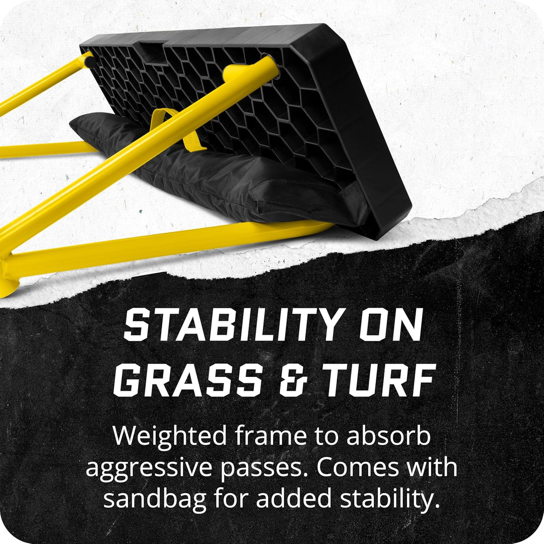 SKLZ Unisex-Erwachsene Board-Soccer Rebounder Portable Trainer, Schwarz