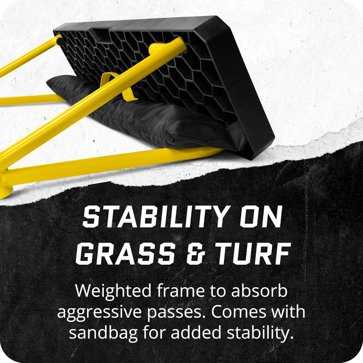 SKLZ Unisex-Erwachsene Board-Soccer Rebounder Portable Trainer, Schwarz