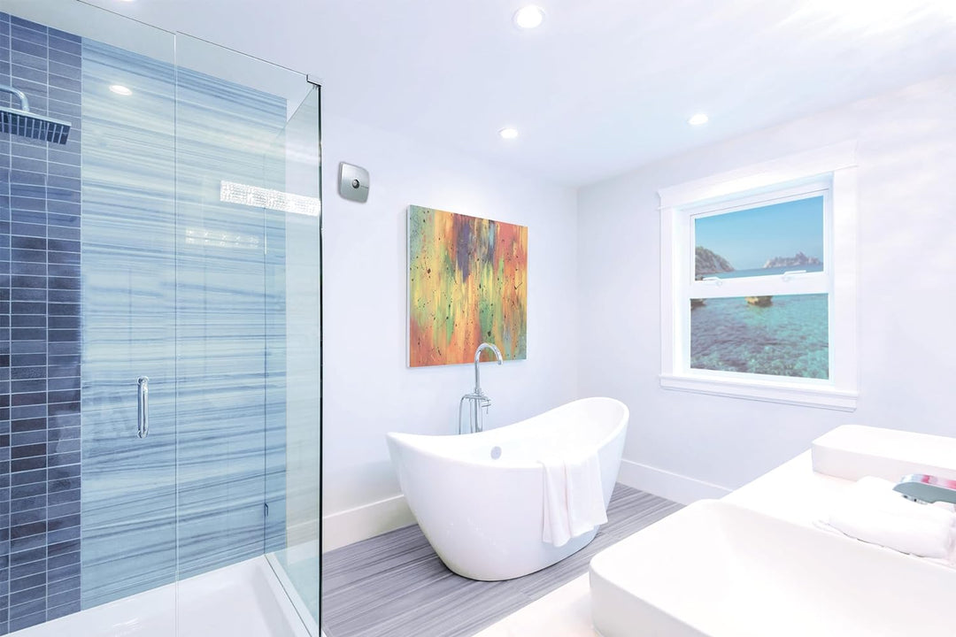 Cata M1847 – Abluftventilator für Badezimmer, x-mart 12, Edelstahl