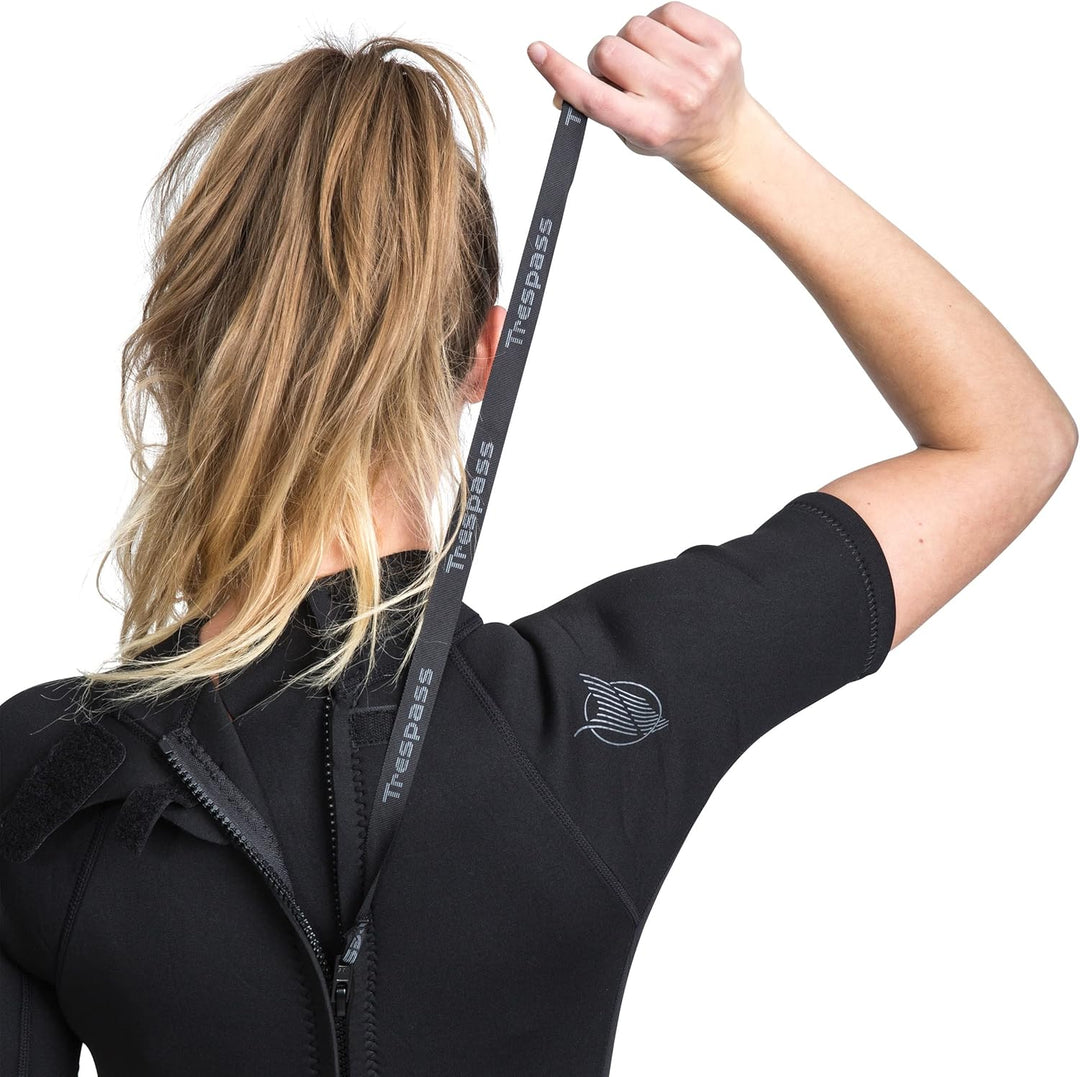 Trespass scubadive Damen Kurz Neoprenanzug S Schwarz, S Schwarz