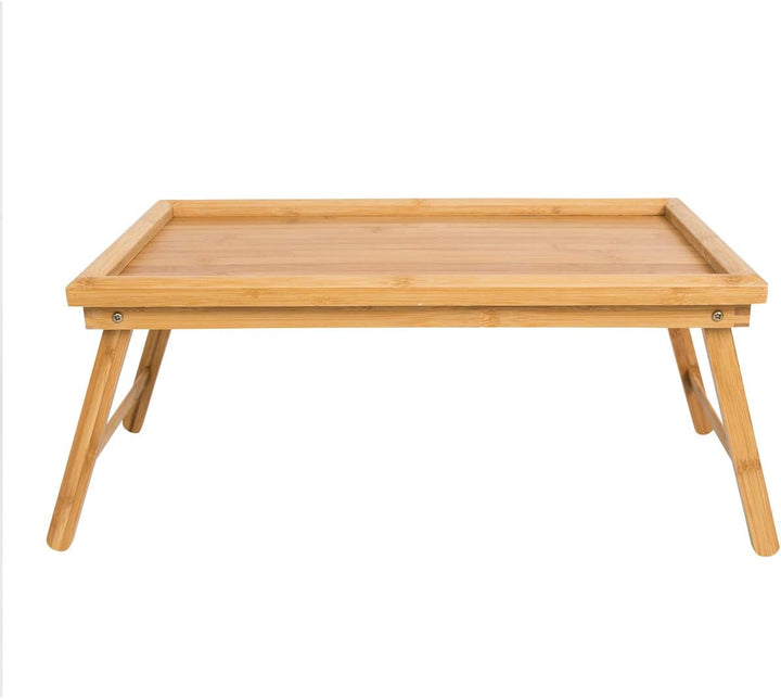 Betttablett Serviertablett Tabletttisch mit klappbaren Beinen - Sofatisch Frühstückstablett fürs Bet