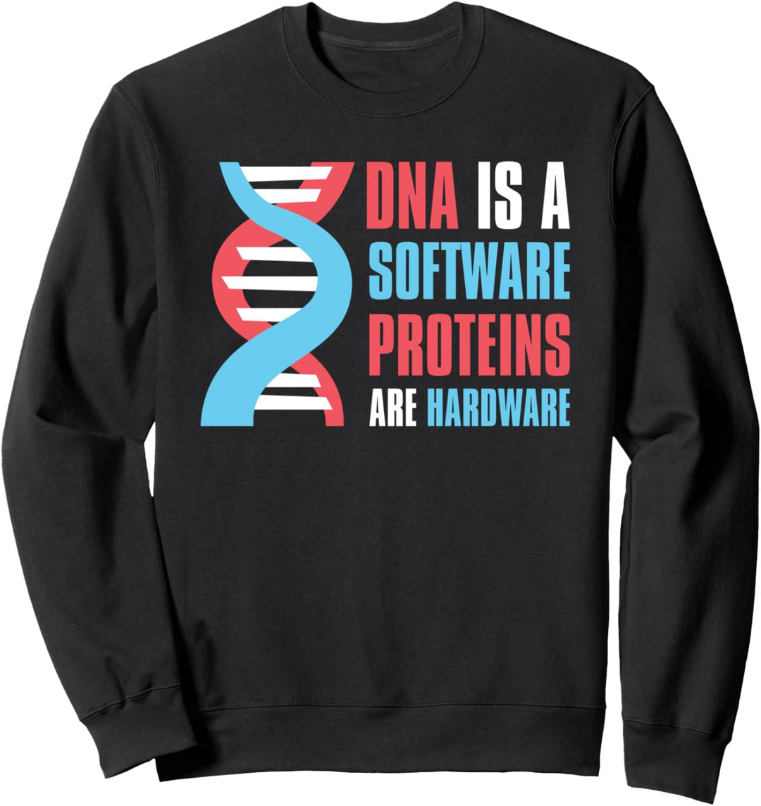 Biologie Bio DNA - Labor Mikroskop Biologe Sweatshirt