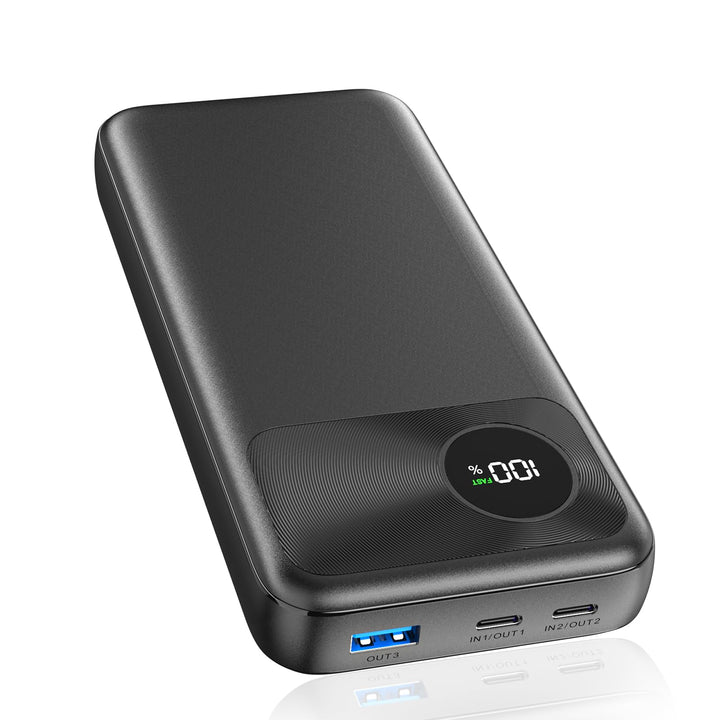 A ADDTOP Power Bank 20000mAh, 22, 5W Schnell Aufladende Powerbank mit USB-C Input & Outputs PD3.0 QC