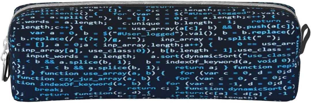 Federmäppchen Coole Codierung Code Federmappe Etui für Jungen Mädchen Grosse Schulsachen Federtasche