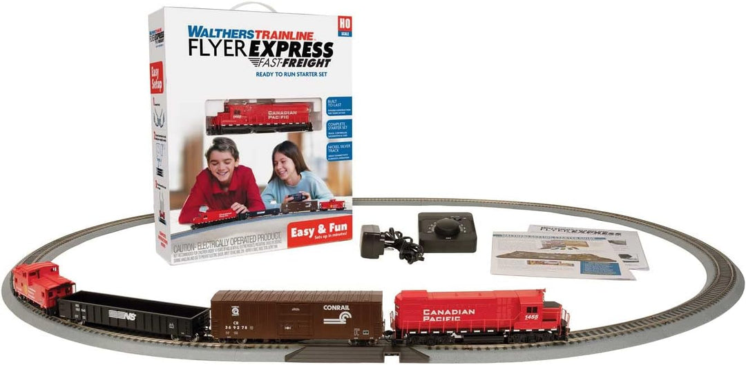 Spur H0 - Walthers Startpackung Burlington Canadian Pacific