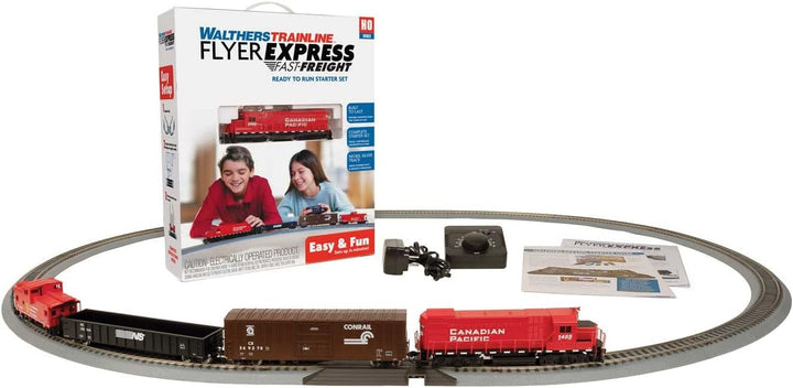 Spur H0 - Walthers Startpackung Burlington Canadian Pacific