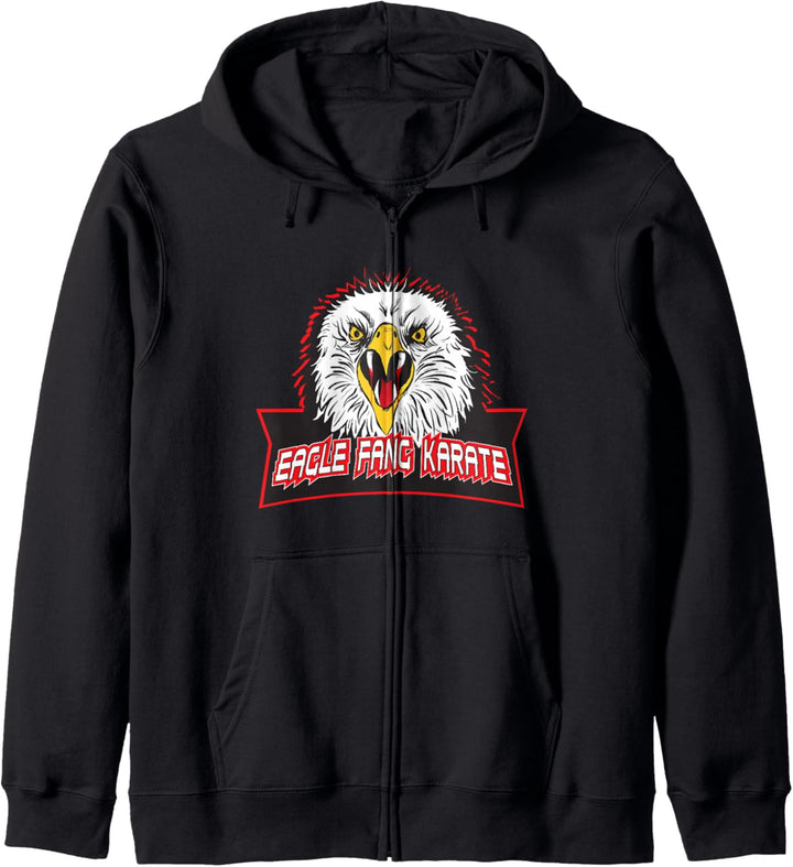 Cobra Kai Eagle Fang Logo Kapuzenjacke