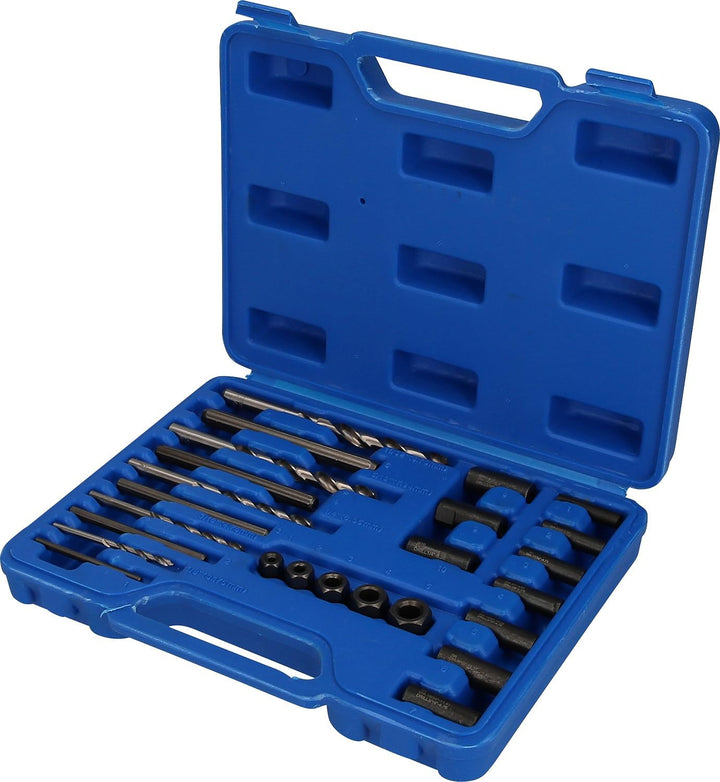 BRILLIANT TOOLS BT541900 HSS Schraubenausdreher-Satz, 25-tlg [Powered by KS TOOLS]