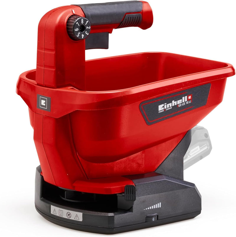 Einhell Universal Streuer GE-US 18 Li-Solo Power X-Change (Lithium-Ionen, 3,3 l, 6-stufige Drehzahlr