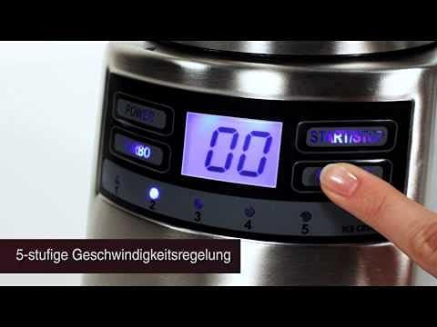 ProfiCook PC-UM 1006 Universalmixer, elektronische Geschwindigkeitsregelung mit Ice-Crush-Funktion,