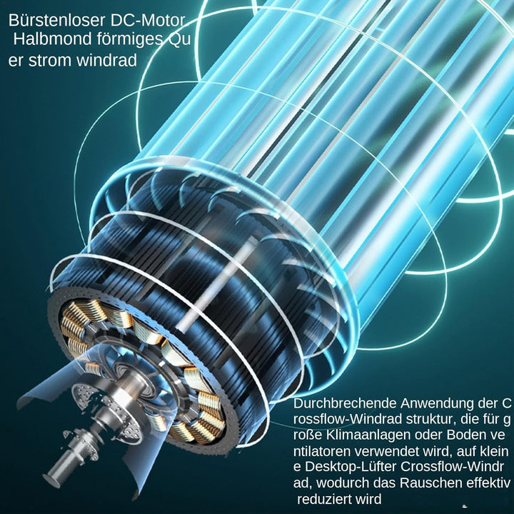 Turmventilator, Tragbarer Klimaanlagen-kühlventilator Leise Mit 3 Geschwindigkeiten, Cooling Ace, De