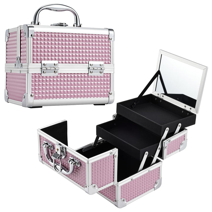 Joligrace Kosmetikkoffer Schminkkoffer Make up Koffer Beauty Case Kosmetik Make up Organizer Koffer