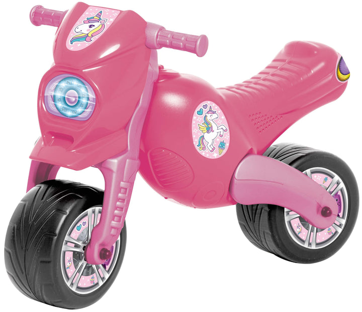 Rutscher Motorrad Fahrzeug Cross 8 Kinder Laufrad Lauflernrad pink
