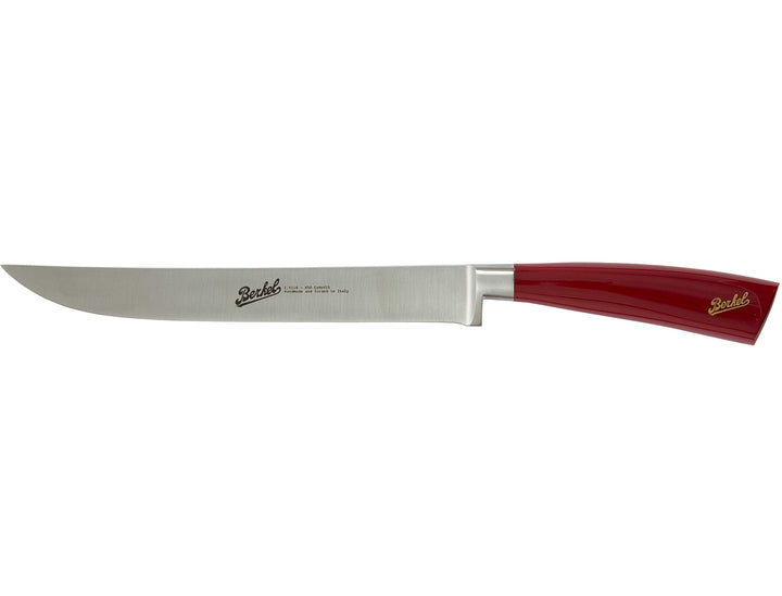 Van Berkel Bratenmesser Elegance Serie - Klingenlänge: 22 cm - Griff: Rot|*Blisterverpackung* Rot Bl