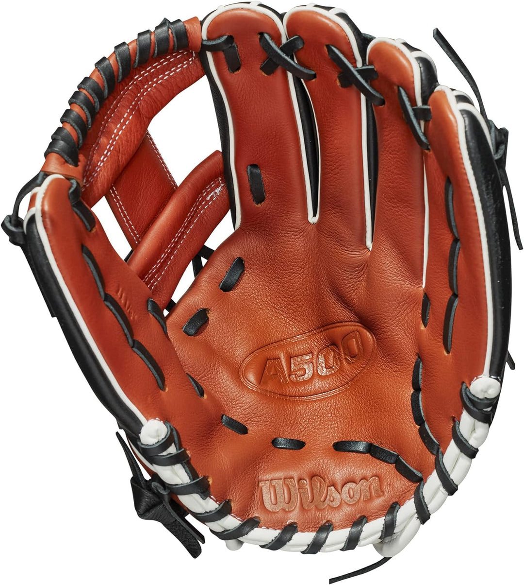 Wilson 2021 A500 Youth Baseball Glove Infield 11.5" Linke Hand Wurf, Infield 11.5" Linke Hand Wurf
