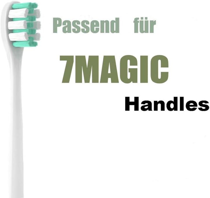 5-Pack Ersatzköpfe Kompatibel Mit 7MAGIC Ersatzbürsten Aufsteckbürsten, Passend für D36 Elektrischen