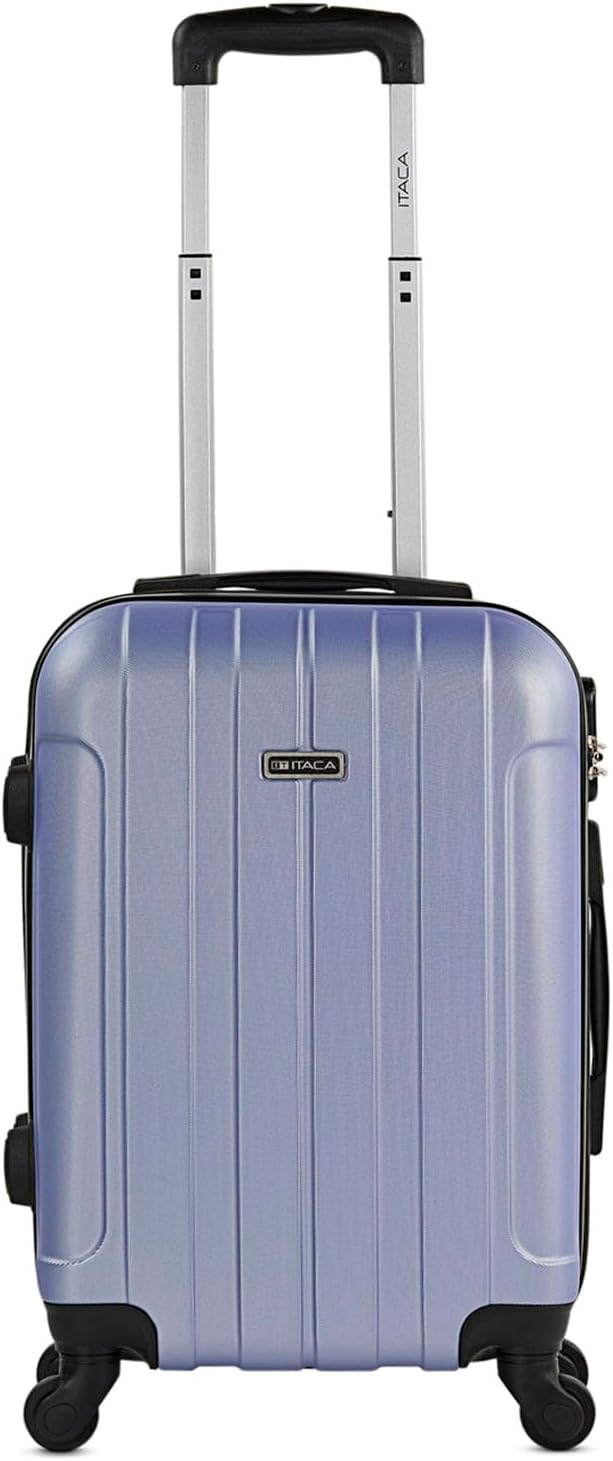 ITACA - Trolley Handgepäck Cabin Trolley Koffer Reisekoffer Hartschalenkoffer mit Zahlenschloss - Ka