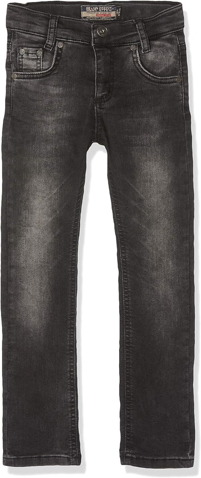Blue Effect Jungen Slim Jeans - Skinny, Ultrastretch , Schwarz (Black denim) , 170