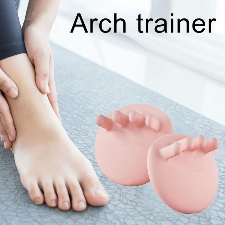 Fussgewölbe-Trainer – Plattfüsse, Zehenbogen-Trainer, 1 Paar, Barfuss-Training, Stabilitätsverbesser