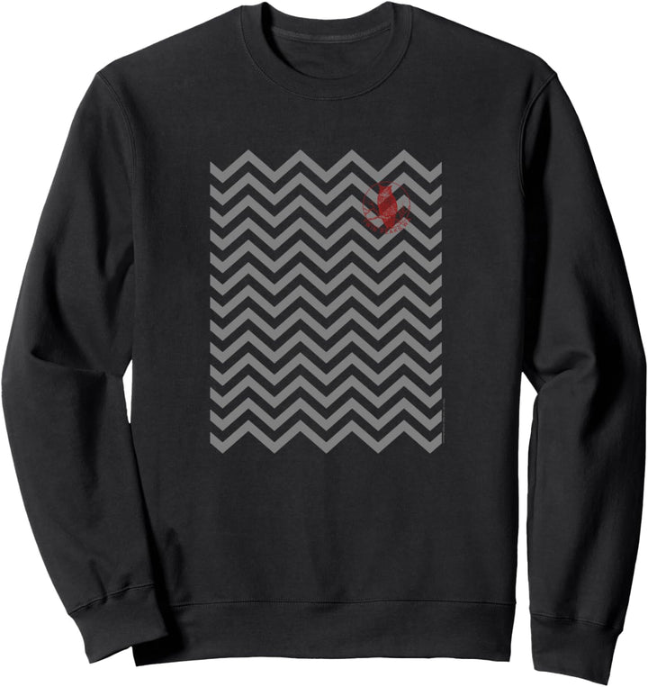 Twin Peaks Owl Pocket Backward and Forward Sweatshirt