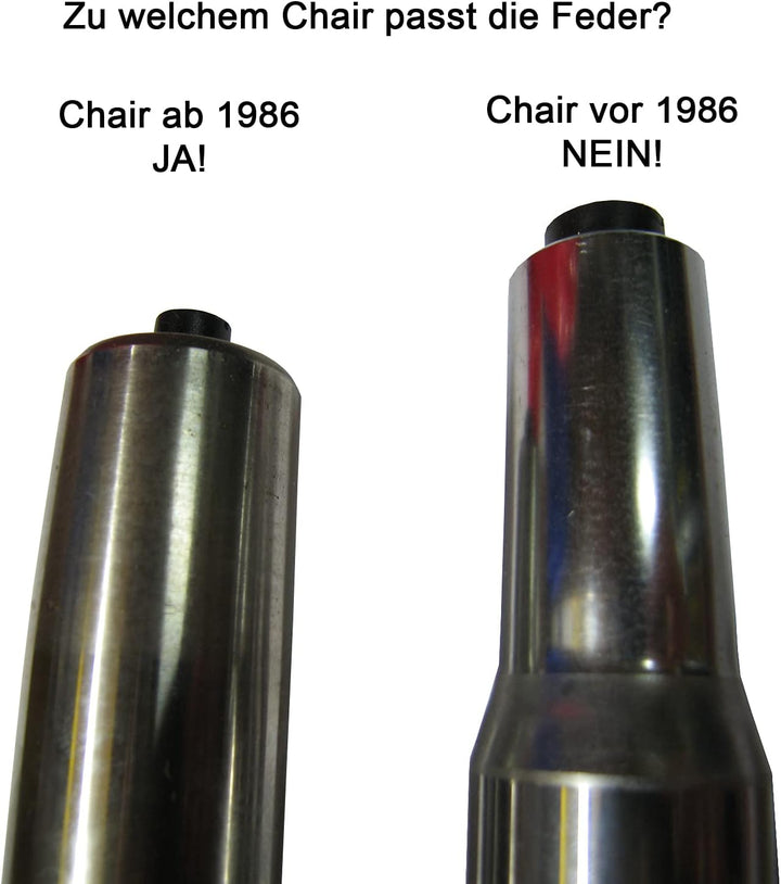 Stabilus Gasfeder Höhengasfeder Gasdruckfeder STAB O BLOC passt zu Vitra Alu Chair Modelle EA 117 11