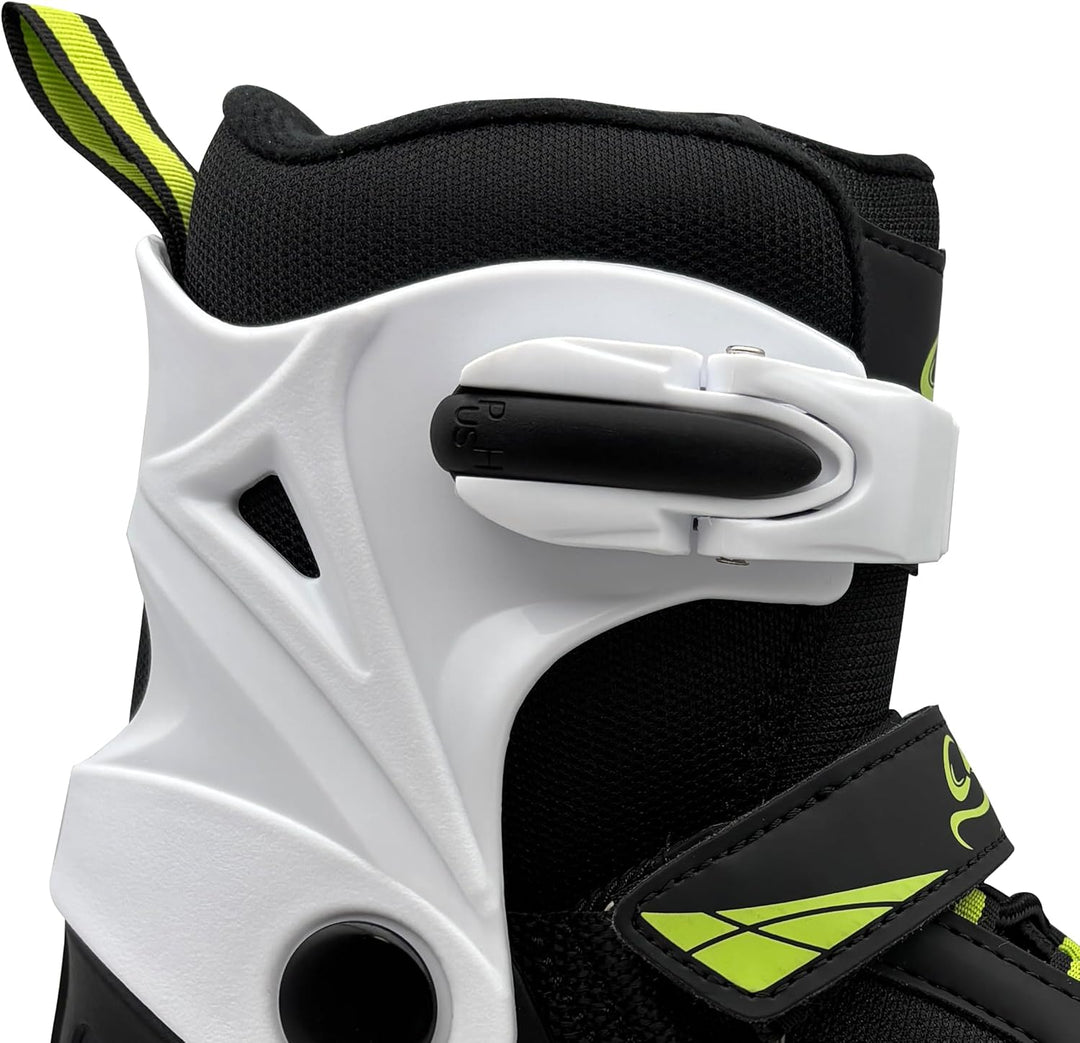 Cox Swain verstellbare Schlittschuhe Frosty, Eislaufschuhe für Kinder, Jugendliche und Erwachsene bi