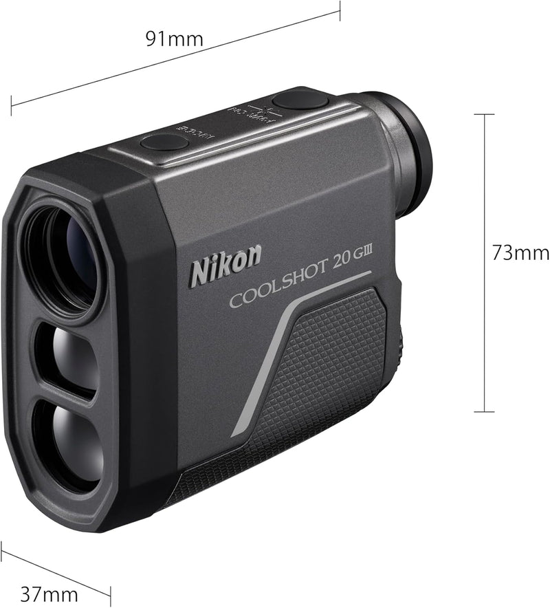 Nikon COOLSHOT 20 GIII Laser Entfernungsmesser für Golfer