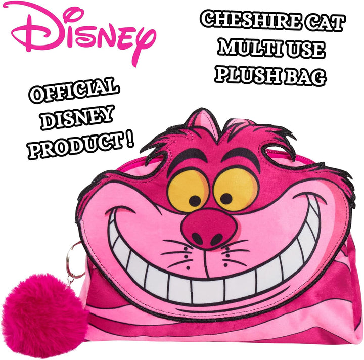 Grinsekatzen-Make-up-Tasche für Damen, Disney Kosmetiktasche, Kosmetiktasche, Federmäppchen, rose, E