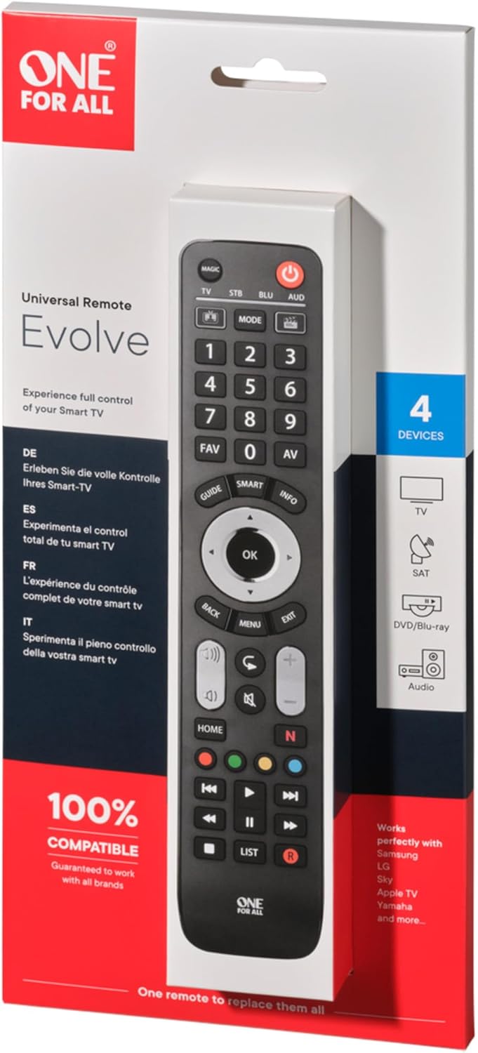 One for All TV-Wandhalterung - Schwenkbar 180° / Neigbar/Ausziehbar Fernseher Halterung - LED LCD Pl