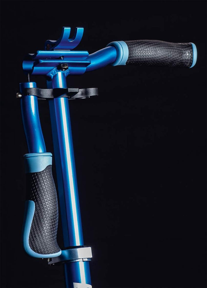 Six Degrees Aluminium Scooter mit Klappmechanismus, Ständer, 205 mm TESTSIEGER, ABEC 7, höhenverstel