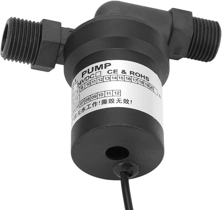 24V 18W DC Brushless Umwälzpumpe Solar Hochtemperatur Wasserpumpe für Warmwasserbereiter