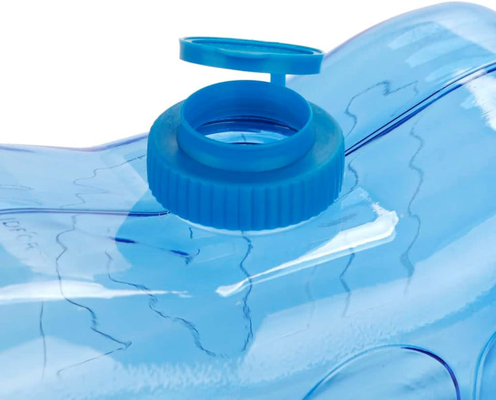 balvi - H2O Wasserflasche aus PET-Kunststoff, mit einem Fassungsvermögen von 5,5 l.