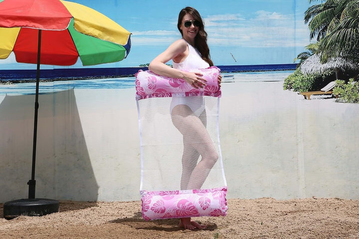 Pool Aufblasbare Schwimmsitze,2/3 Stück Aufblasbare Hängematte Pool Float Wasserhängematte Luftmatra
