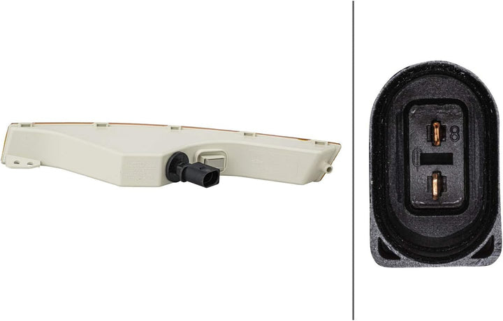 HELLA 2BA 010 118-021 Blinkleuchte - Glühlampe - gelb - rechts - für u.a. VW Passat Variant (3C5)