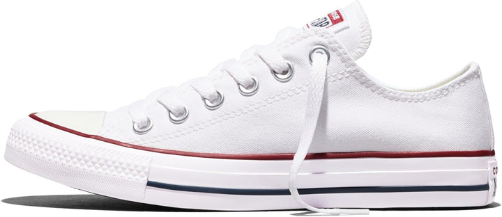 Converse Basic Chucks - All Star OX - Maroon 36 EU Weiss Optical White, 36 EU Weiß Optical Whit