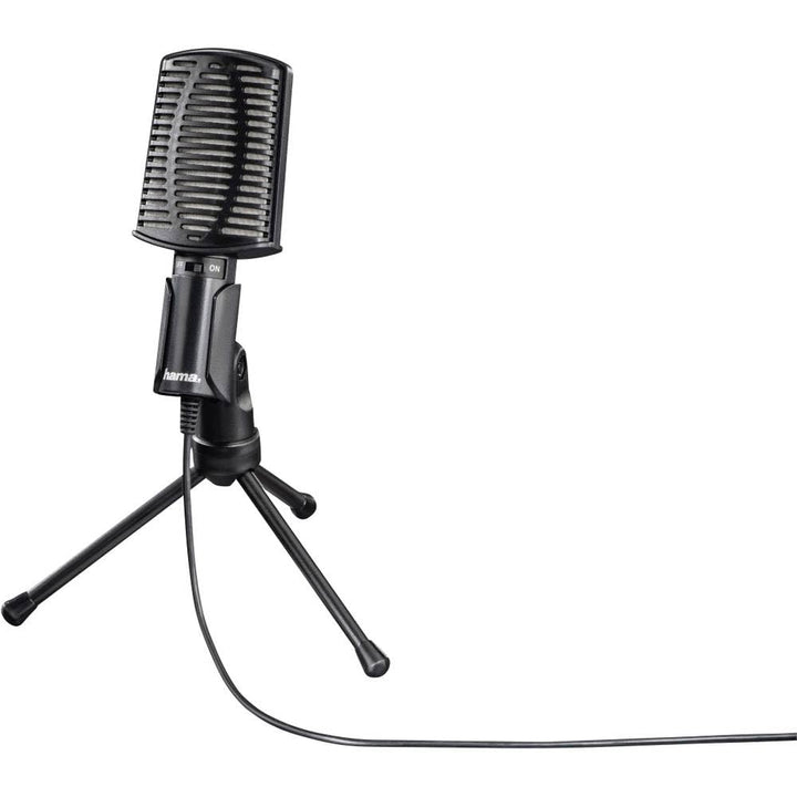Hama MIC-USB Allround PC-Mikrofon Schwarz Kabelgebunden 139906, MIC-USB Allround
