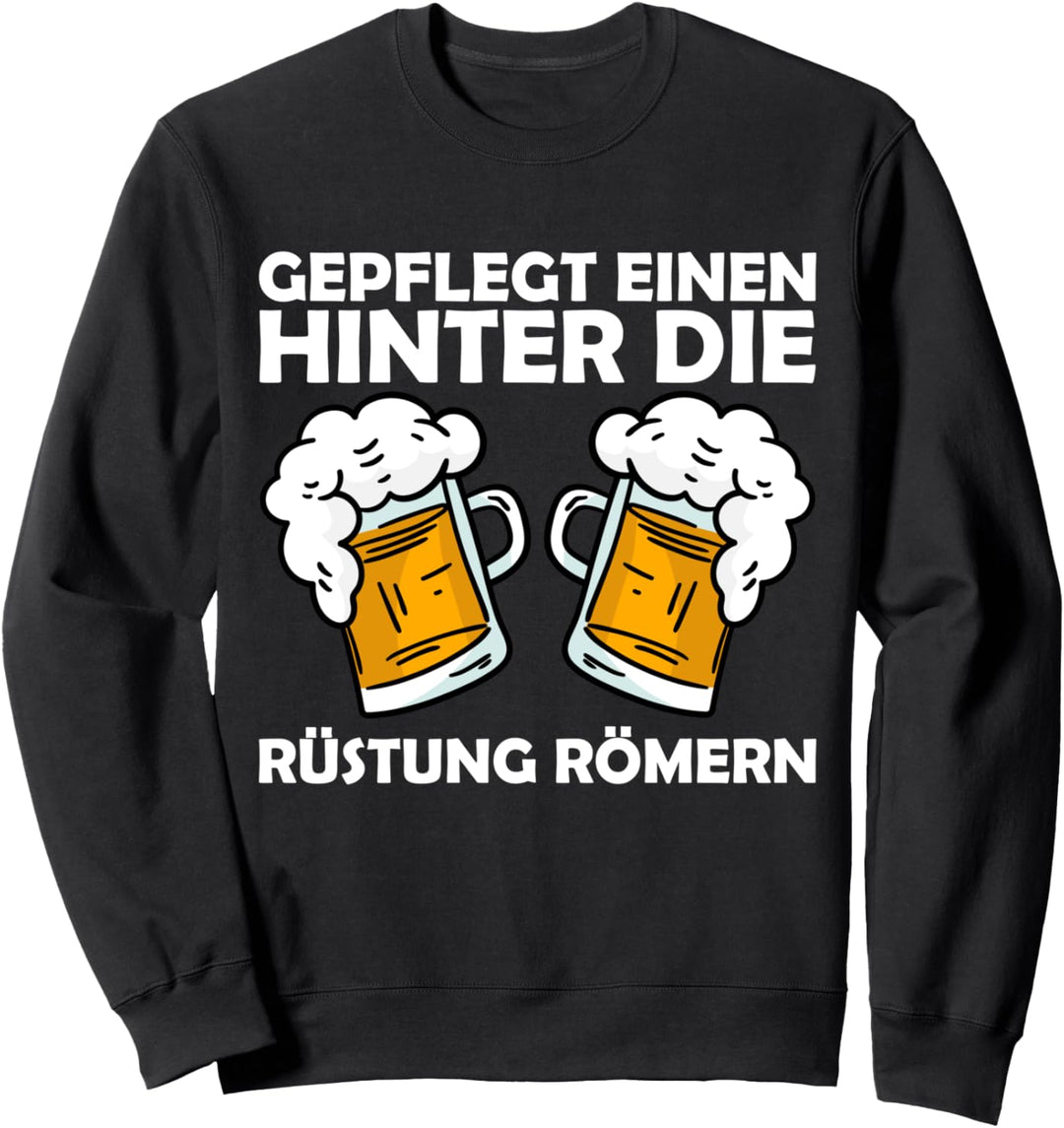 Gepflegt einen hinter die Rüstung römern Sweatshirt